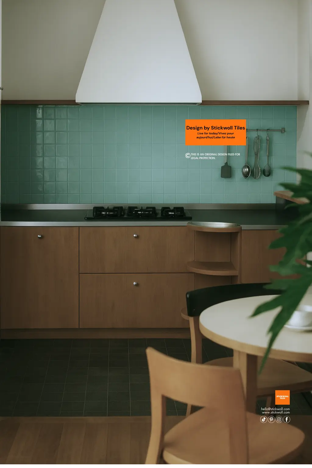 How to Install Green Peel and Stick Tiles Easily