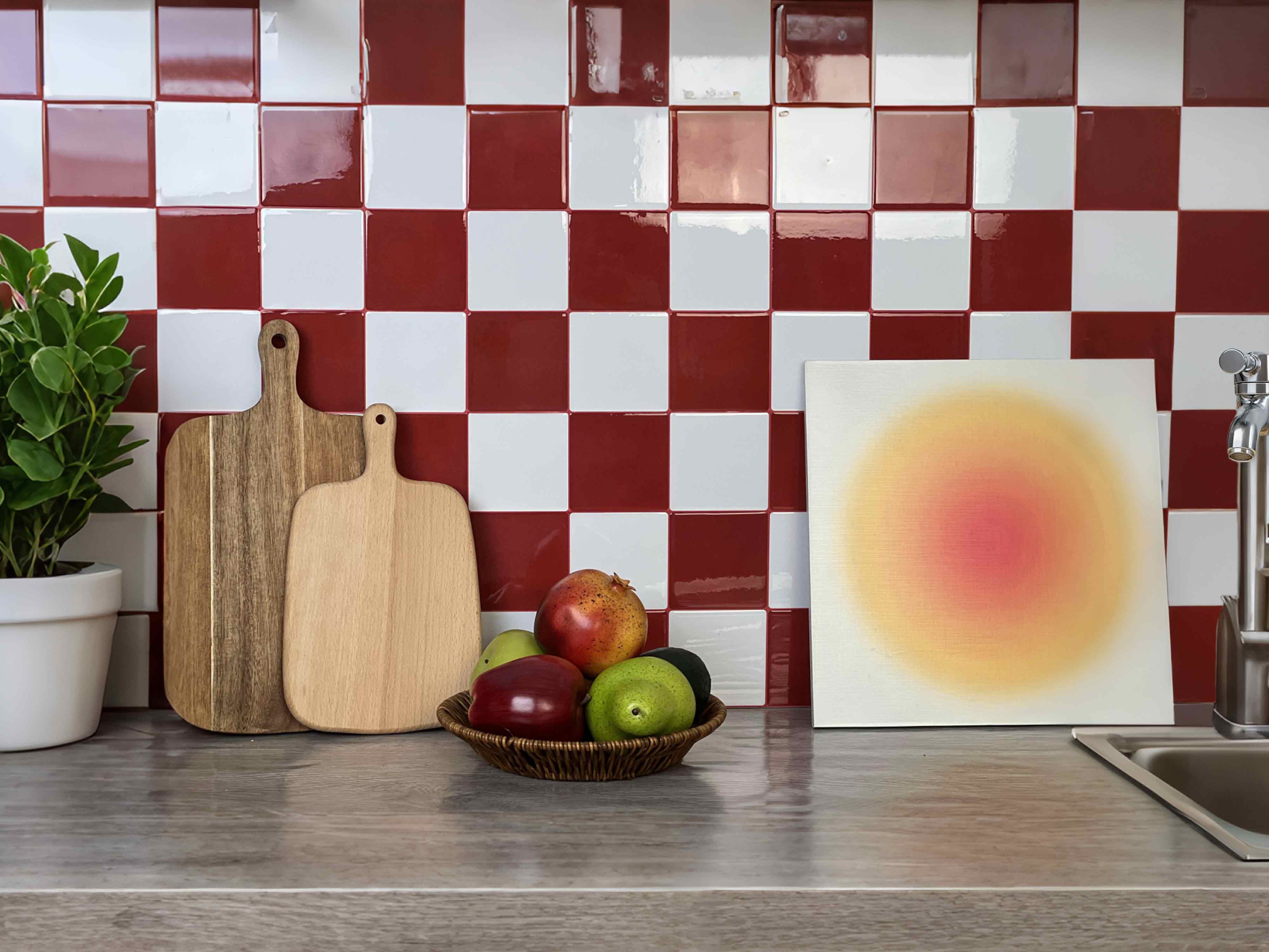 Stickwoll peel and stick wall backsplash tiles for modern kitchen