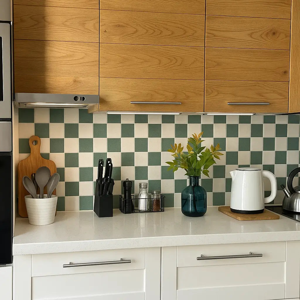 Kitchen Wall Ideas: Backsplash, Open Shelving, Color and Texture — illustrative setting