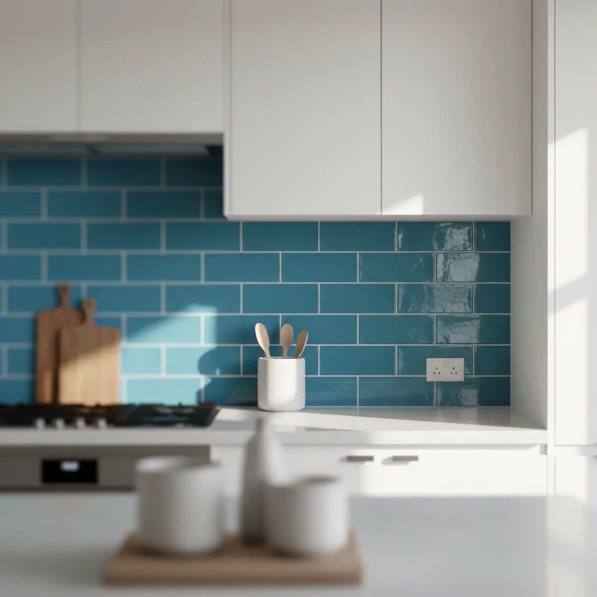 How to Install Blue Subway Tile Backsplash Like a Pro