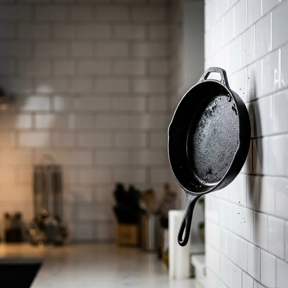 We Drop-Tested Skillets: Peel-and-Stick vs Glass Tile