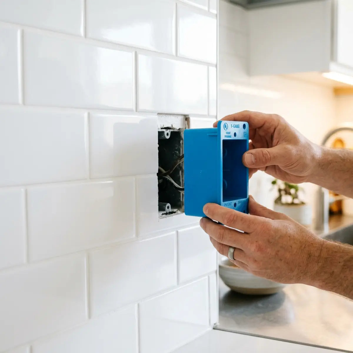 We Measured Outlet Setback: Code-Safe Backsplash Fixes