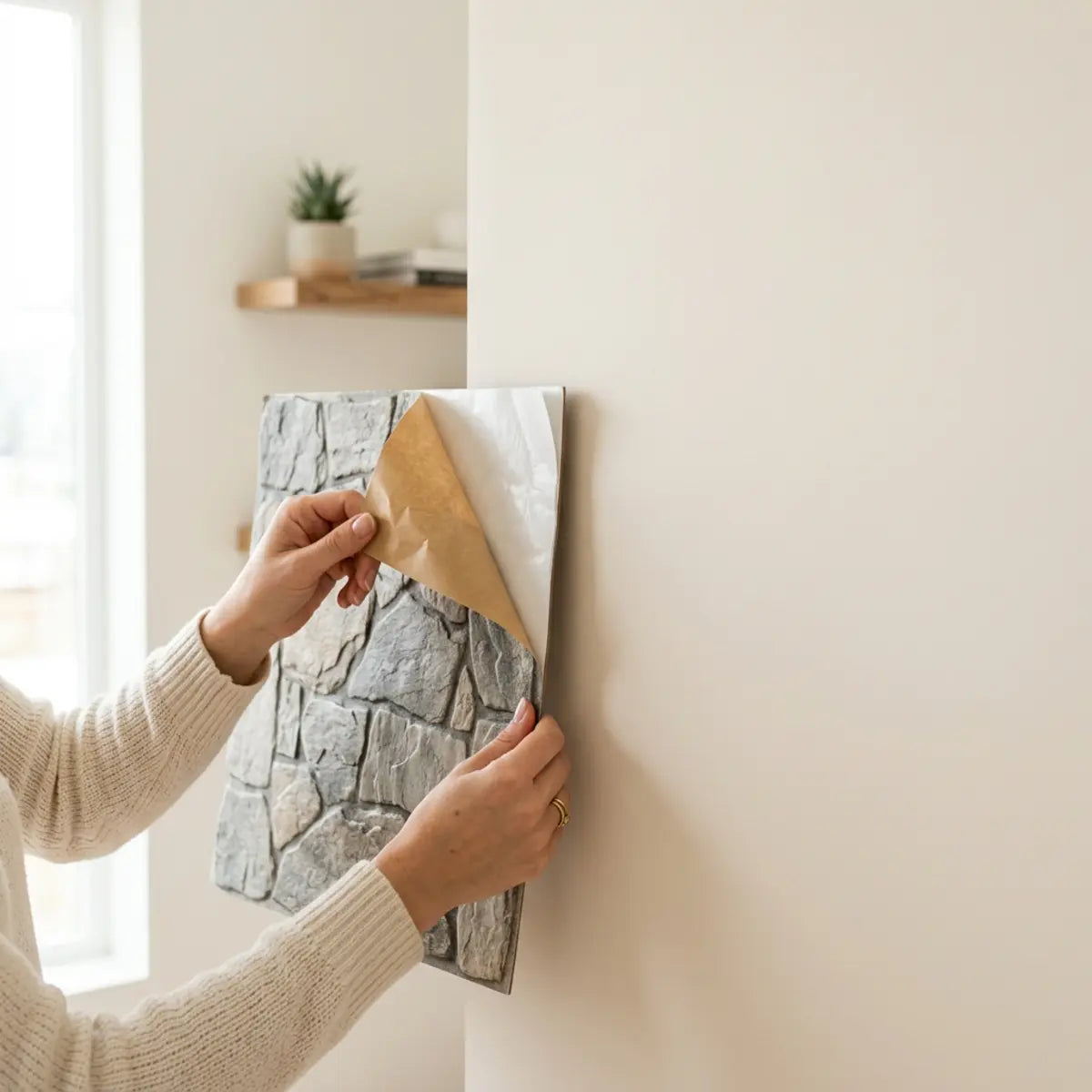 We Tested 3D Peel-and-Stick Wall Tile Realism at Home