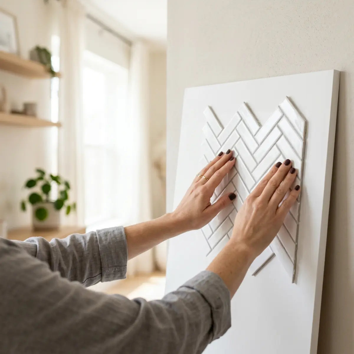 We Tested MDF Prep for Peel-and-Stick Tile Success