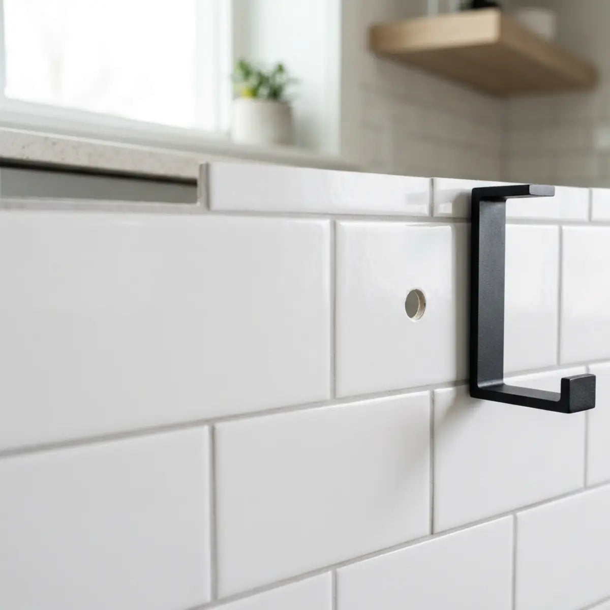 We Tested Mounting Hardware: Safely Drilling Peel & Stick Tile