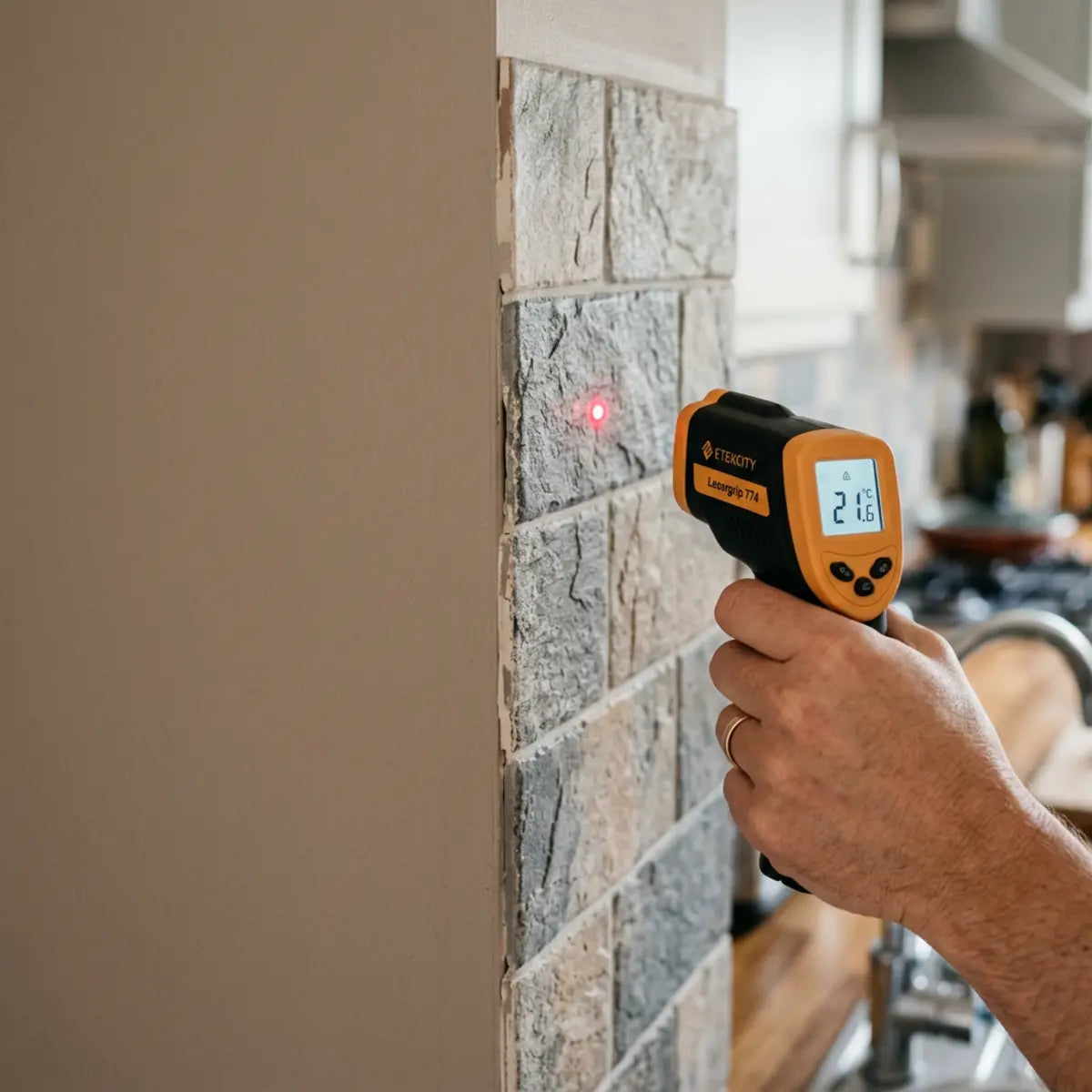 We Measured It: Do Composite Tiles Warm Cold Walls?