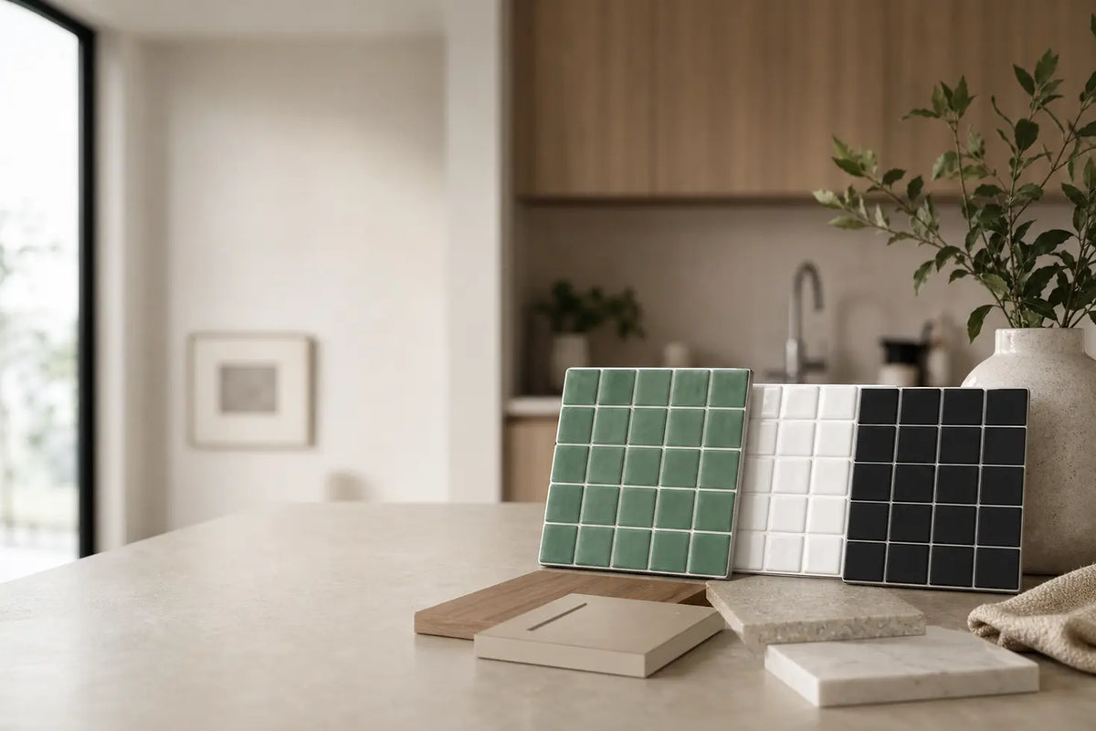 We Compared Peel-and-Stick Tile Color Fit by Room