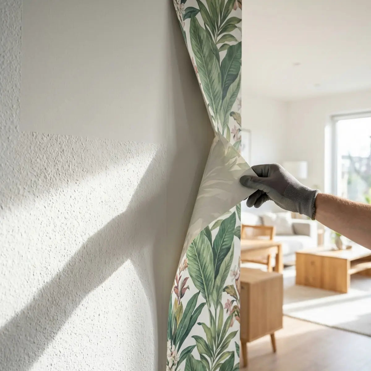 How to Install Wallpaper on Orange Peel Walls Successfully