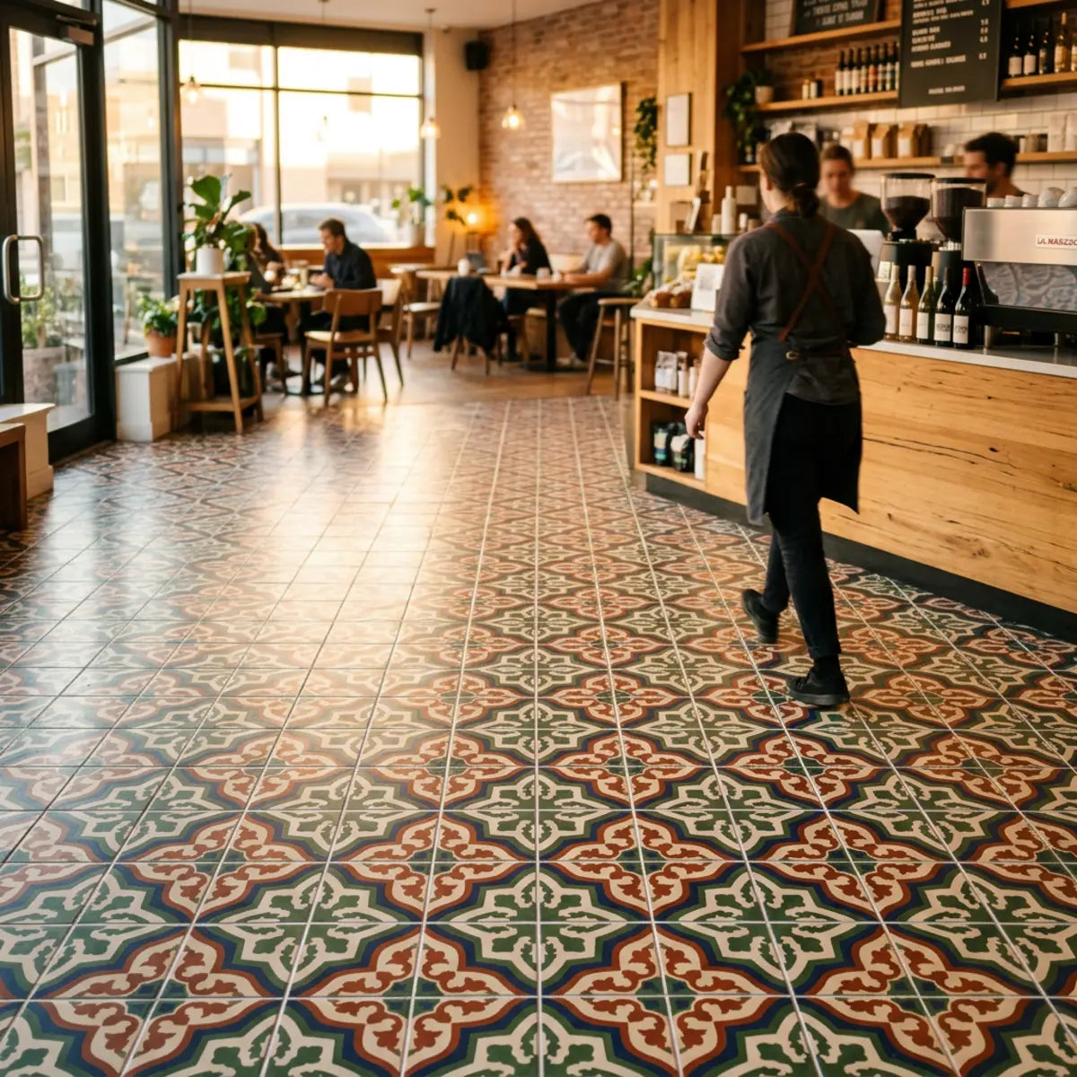 Wir haben Stickwoll-Fliesen in Cafés getestet: Echte Erkenntnisse zur Haltbarkeit