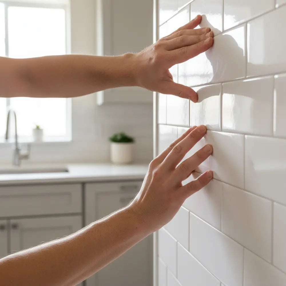How to Install Peel and Stick Backsplash Easily