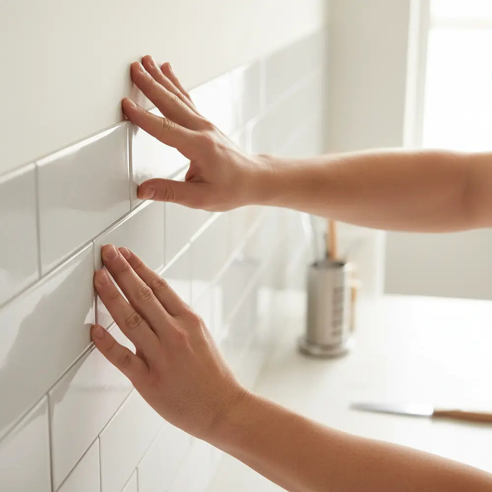 How to Install Vinyl Backsplash Easily