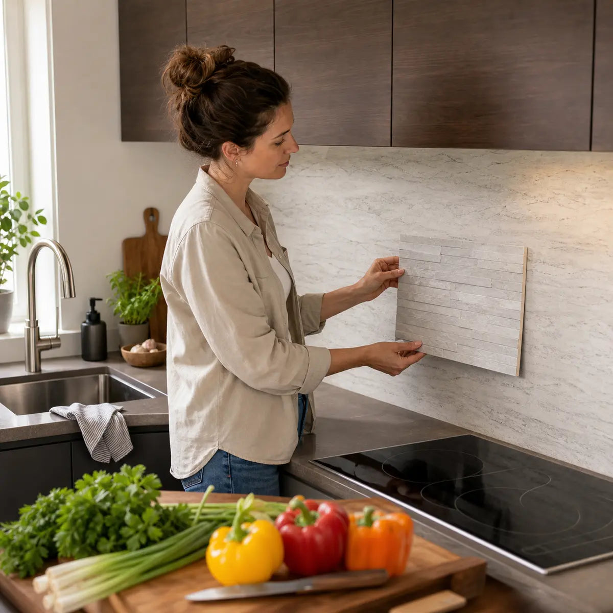 Are Peel-and-Stick Backsplashes Food-Safe? 4 Checks Before You Buy