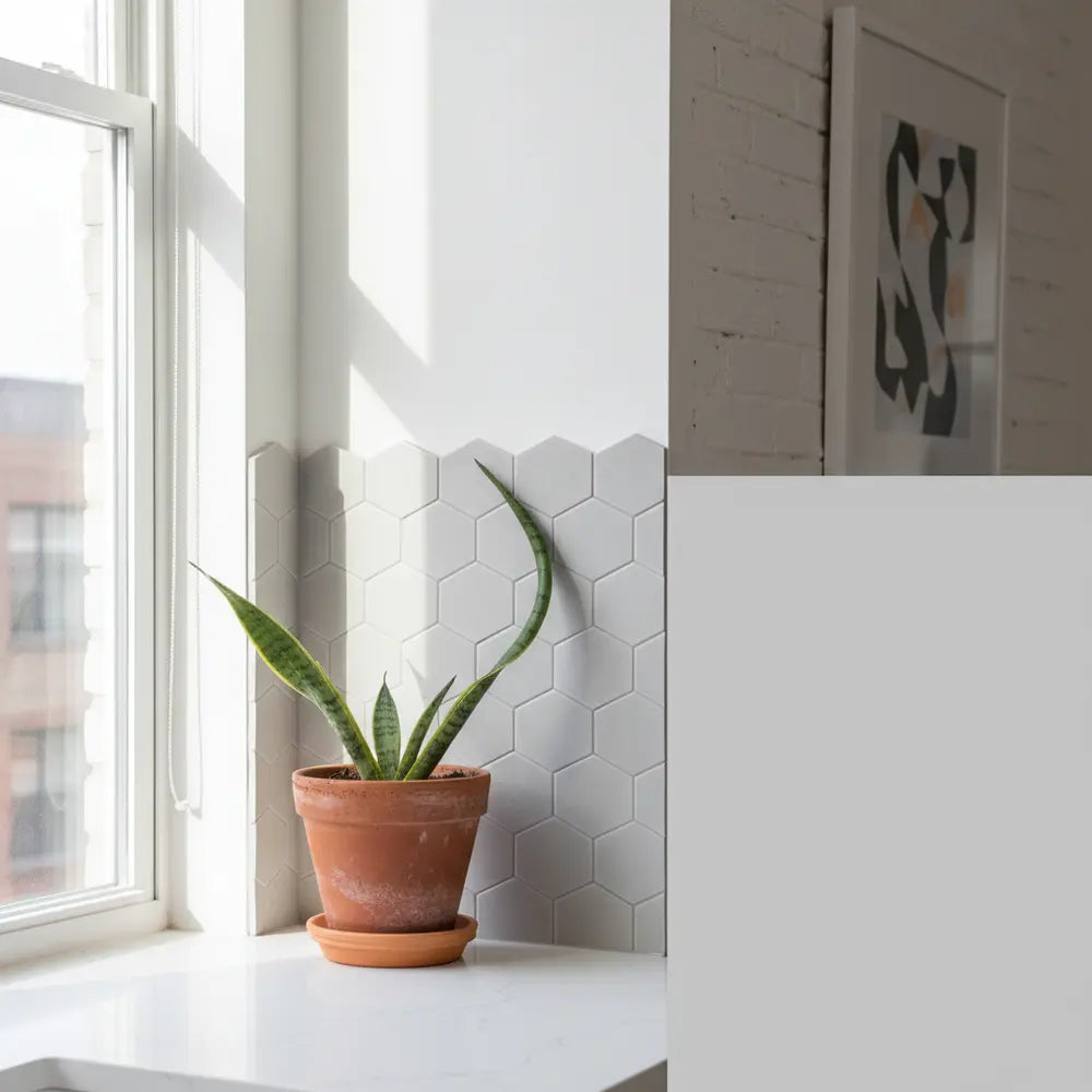 Peel-and-Stick-Wandfliesen-Ideen 2025 für stilvolle Updates