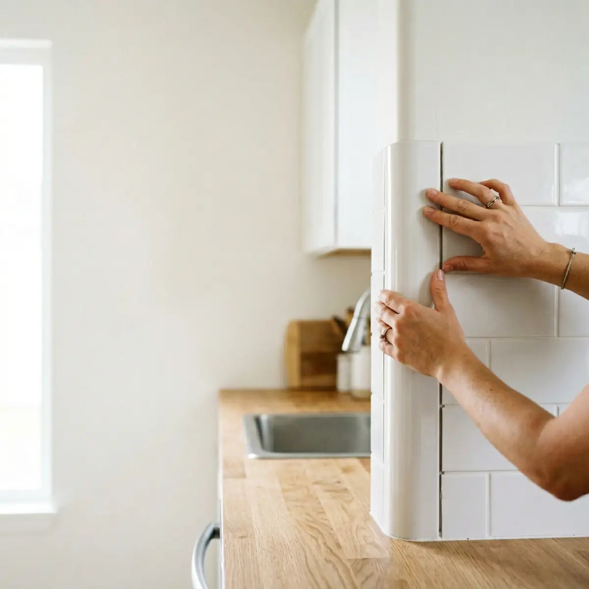 We Tested 5 Ways to Finish Peel and Stick Bullnose Corners