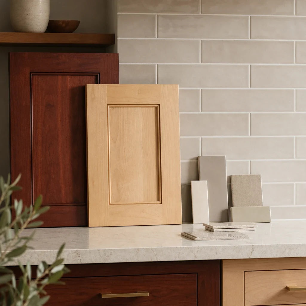 Backsplash Ideas for Cherry and Maple Cabinets: Pick Tile by Wood Undertone, Not a Generic Color List