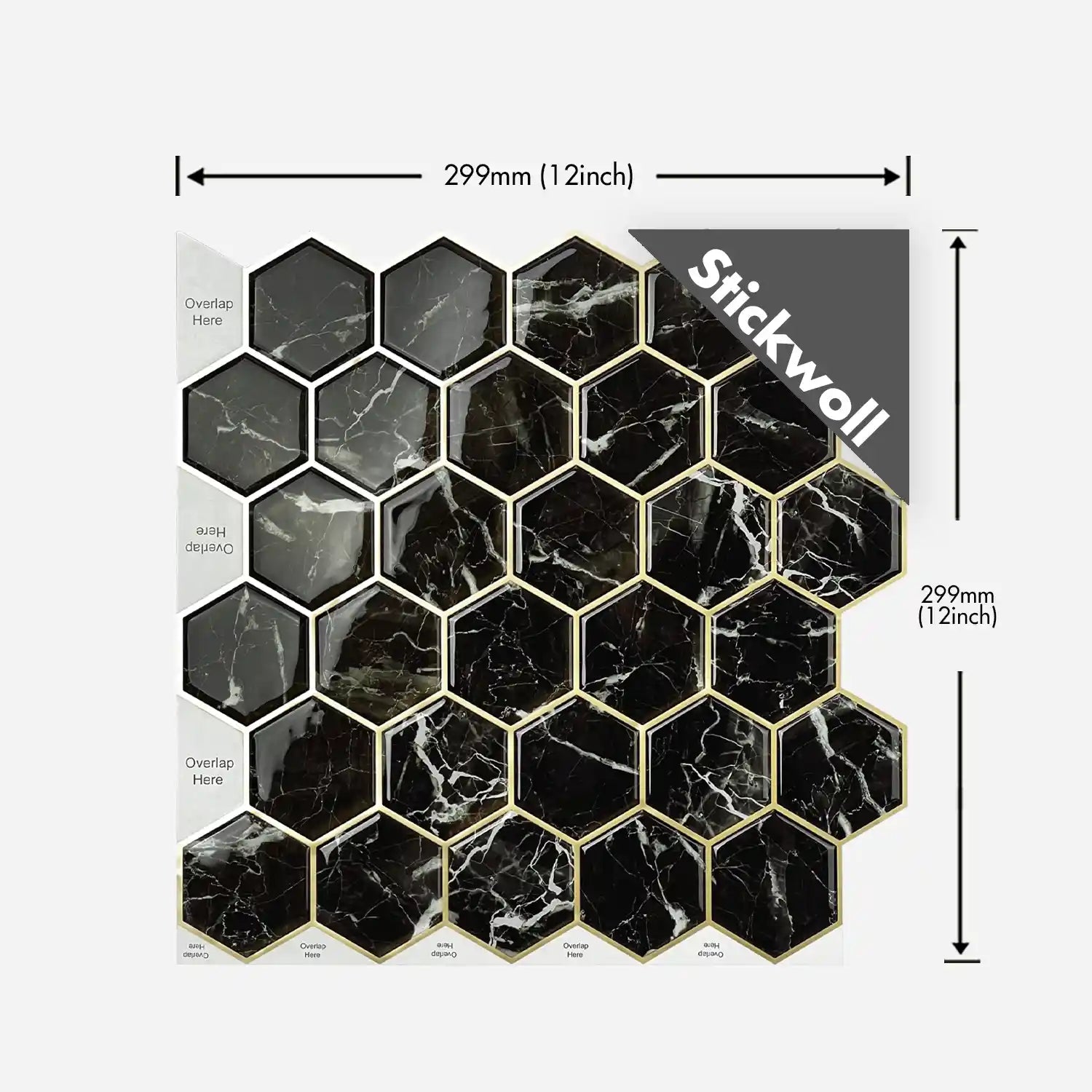 Stickwoll Alloy Marble Hex -Stickwoll