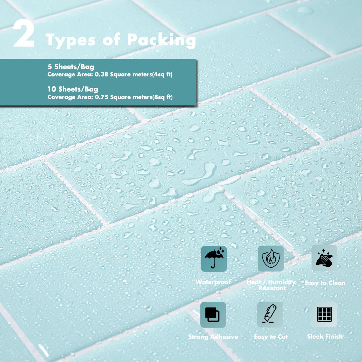 Stickwoll Mint Garden -Stickwoll