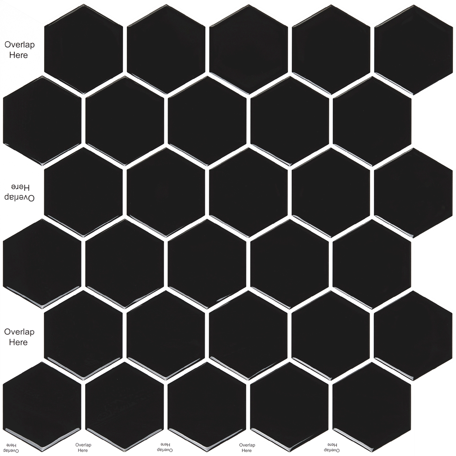 Stickwoll Onyx Hexagons -Stickwoll