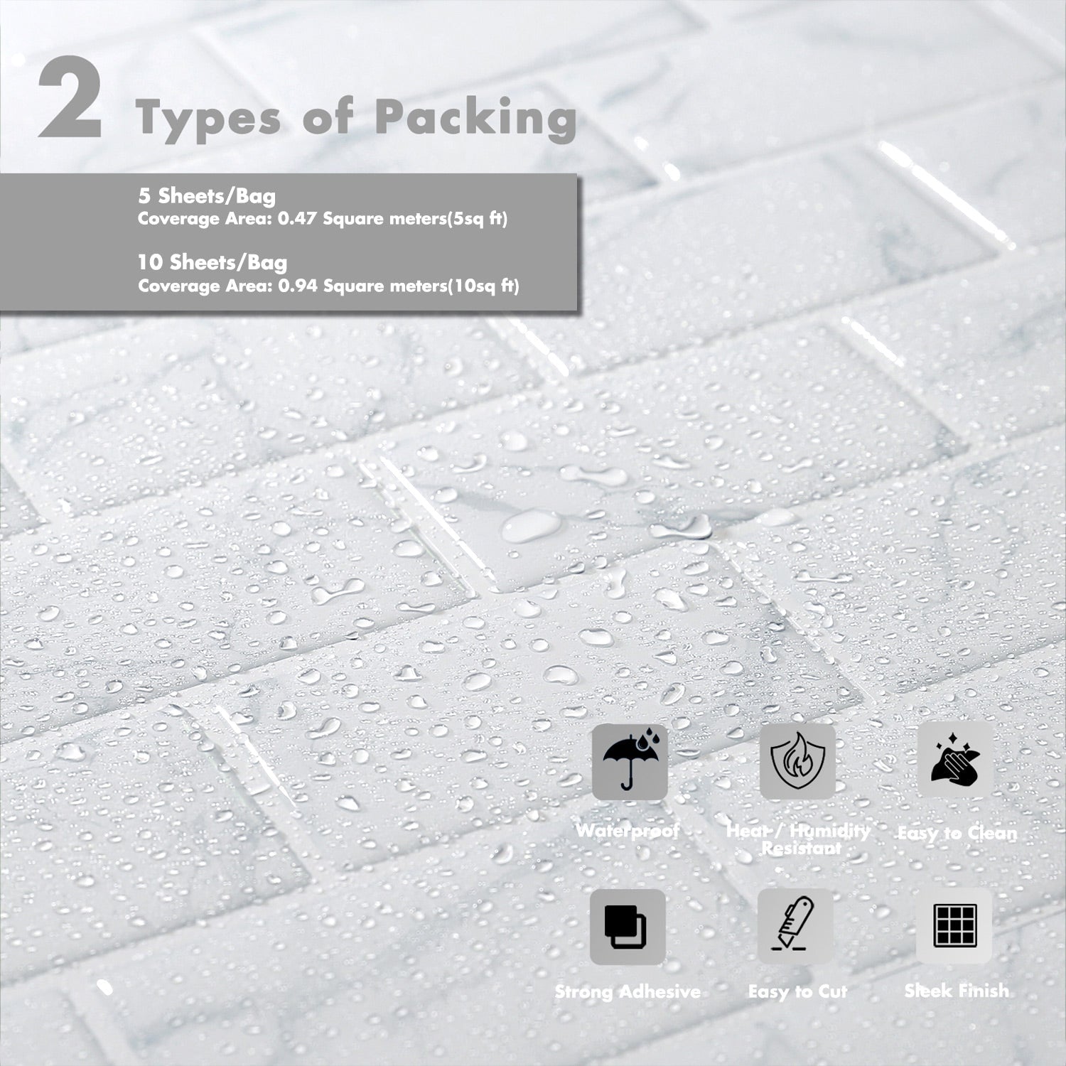 Stickwoll Subway Marble -Stickwoll