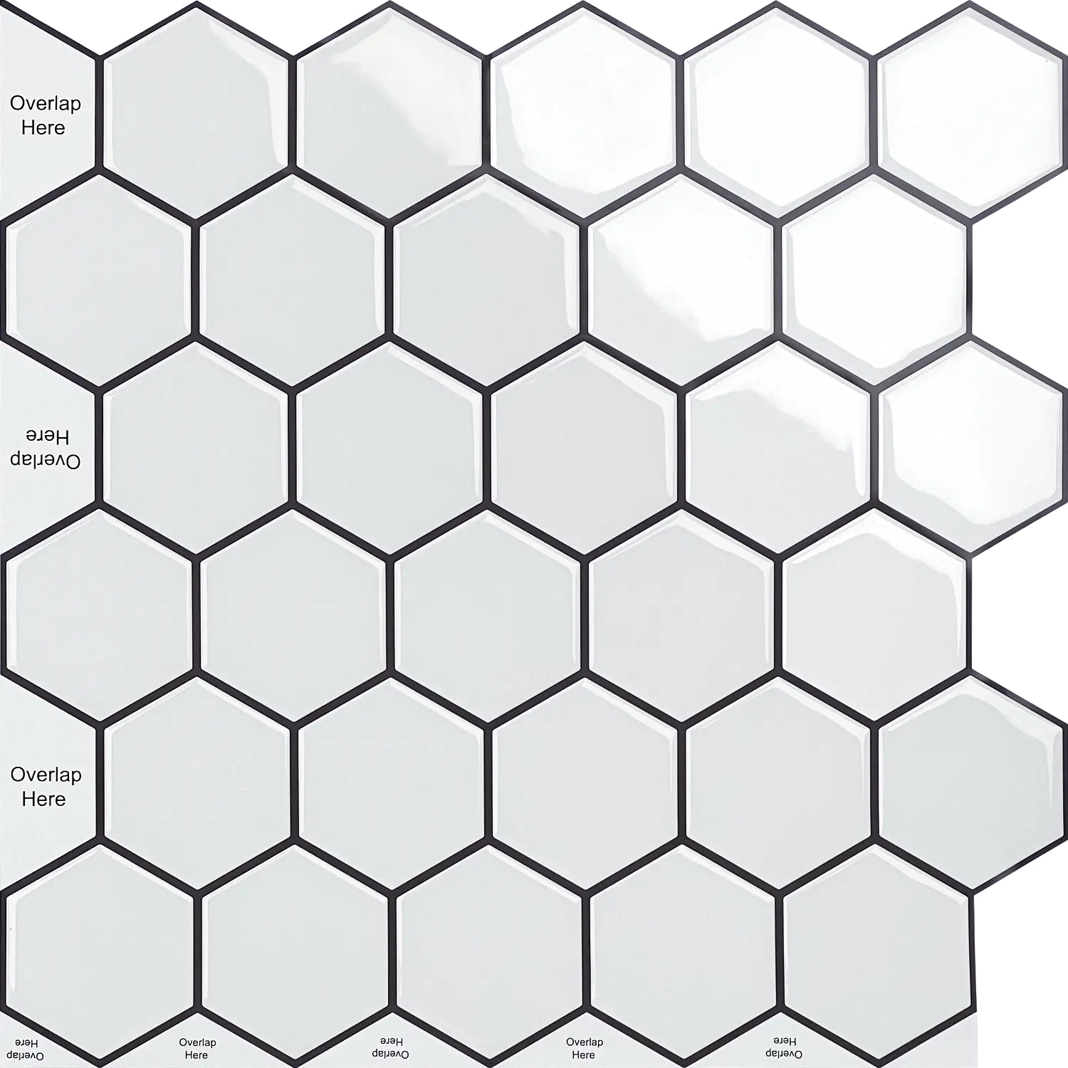 Stickwoll White Honeycomb -Stickwoll
