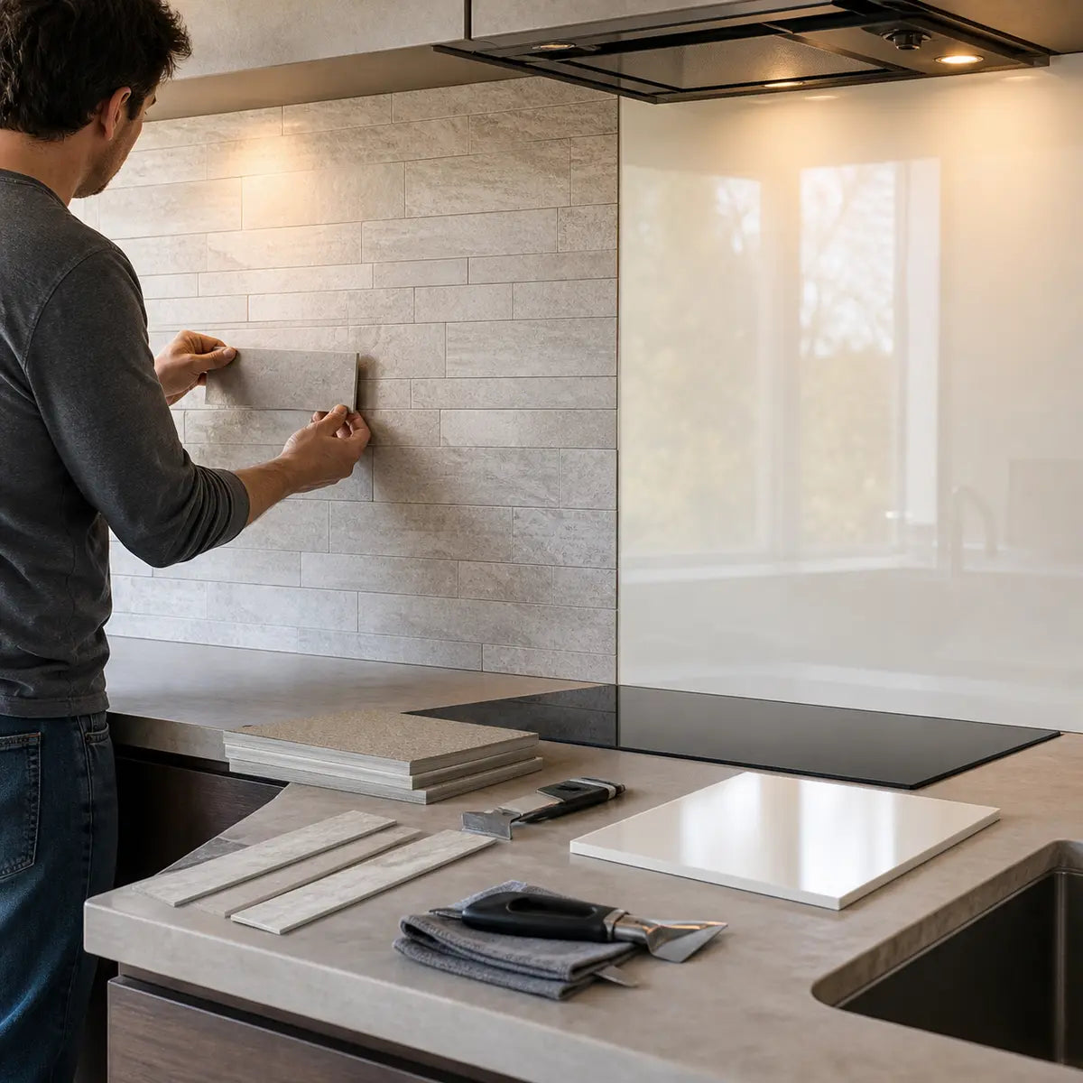Peel-and-Stick Tile vs. Acrylic Backsplash: An Expert Comparison of Heat, Scratches, Cost, and Repairability