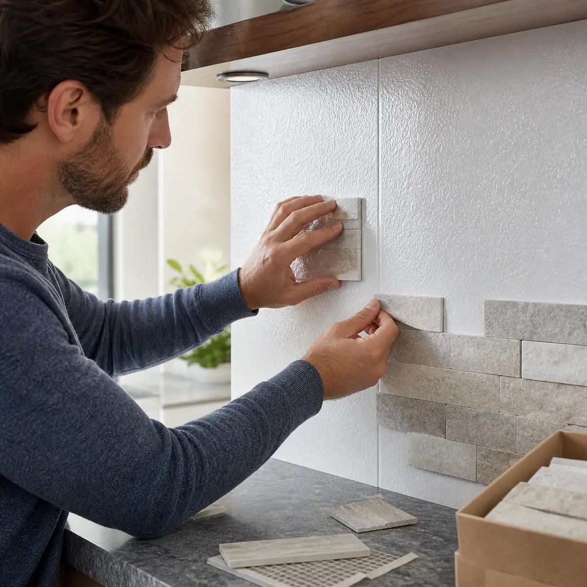 Can You Install Peel-and-Stick Tile Over FRP Panels?