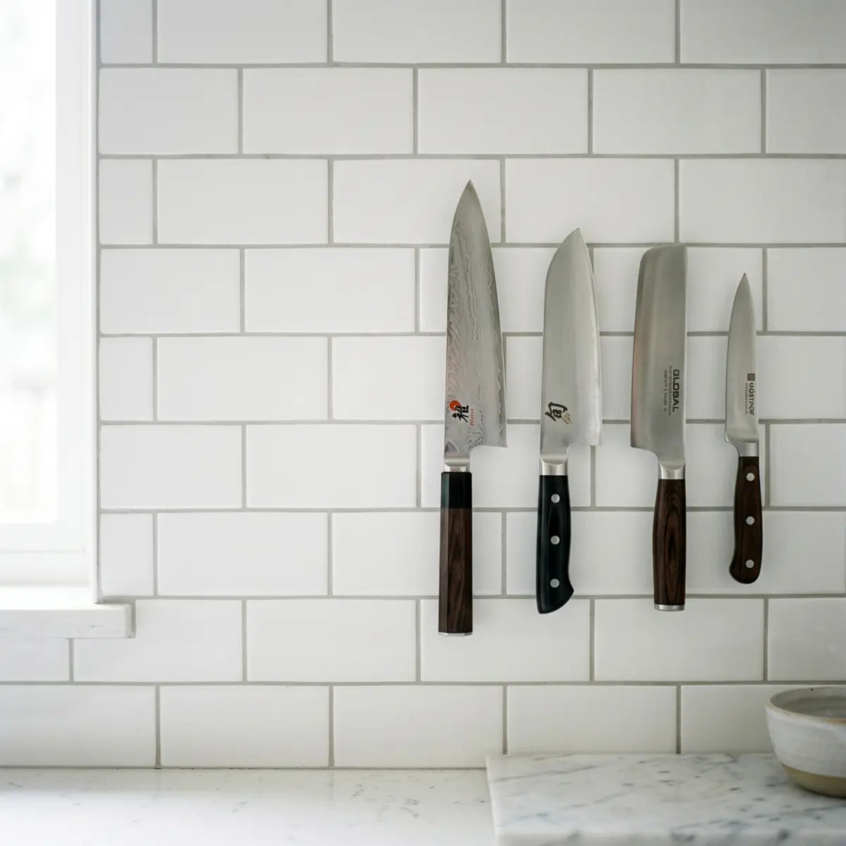 We Tested Hidden Magnetic Knife Strips Behind Backsplash