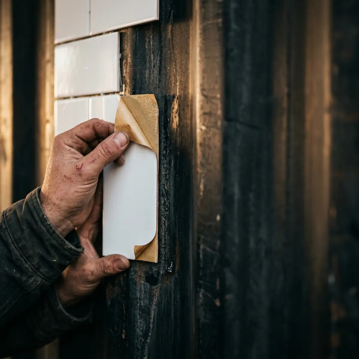 We Tested Peel-and-Stick Tile on Container Walls
