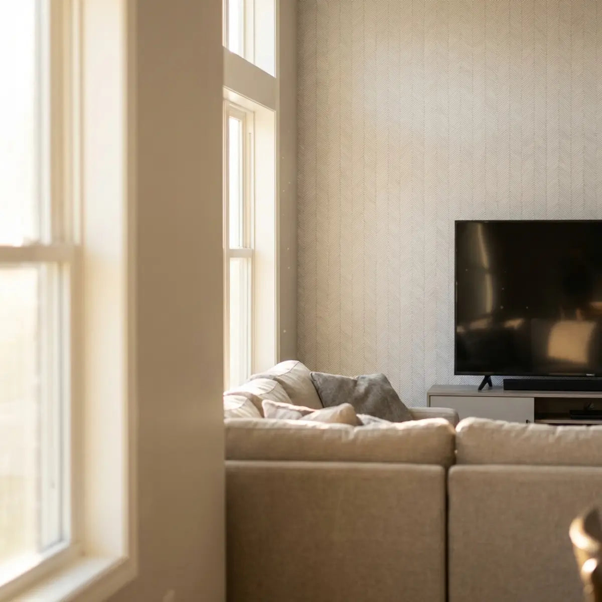 Transform Your Living Room with a Peel and Stick TV Accent Wall