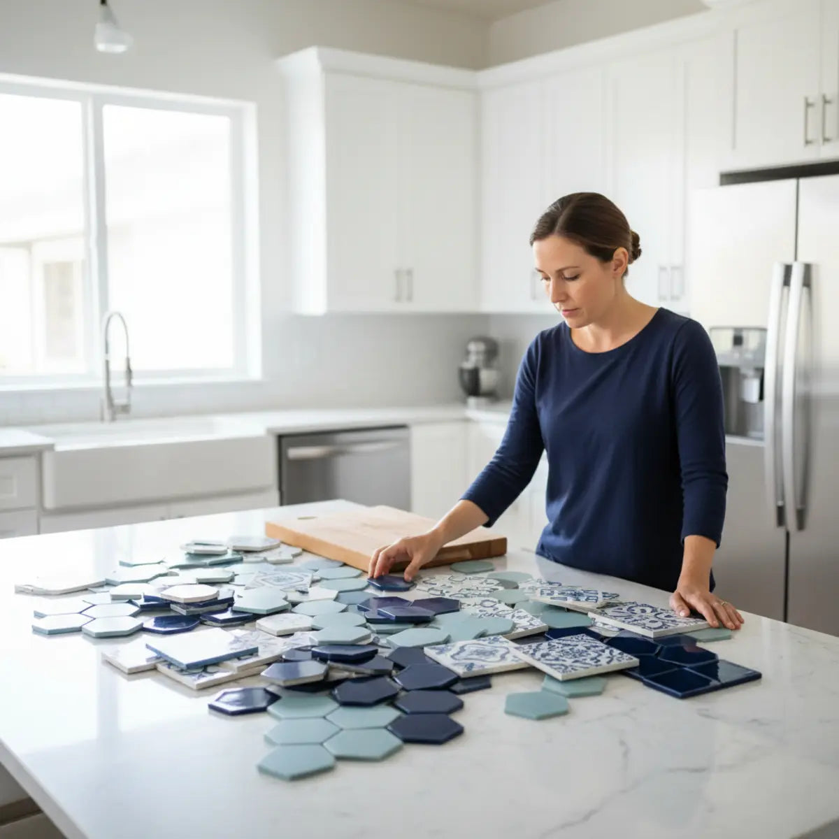 How to Choose the Perfect Blue Backsplash