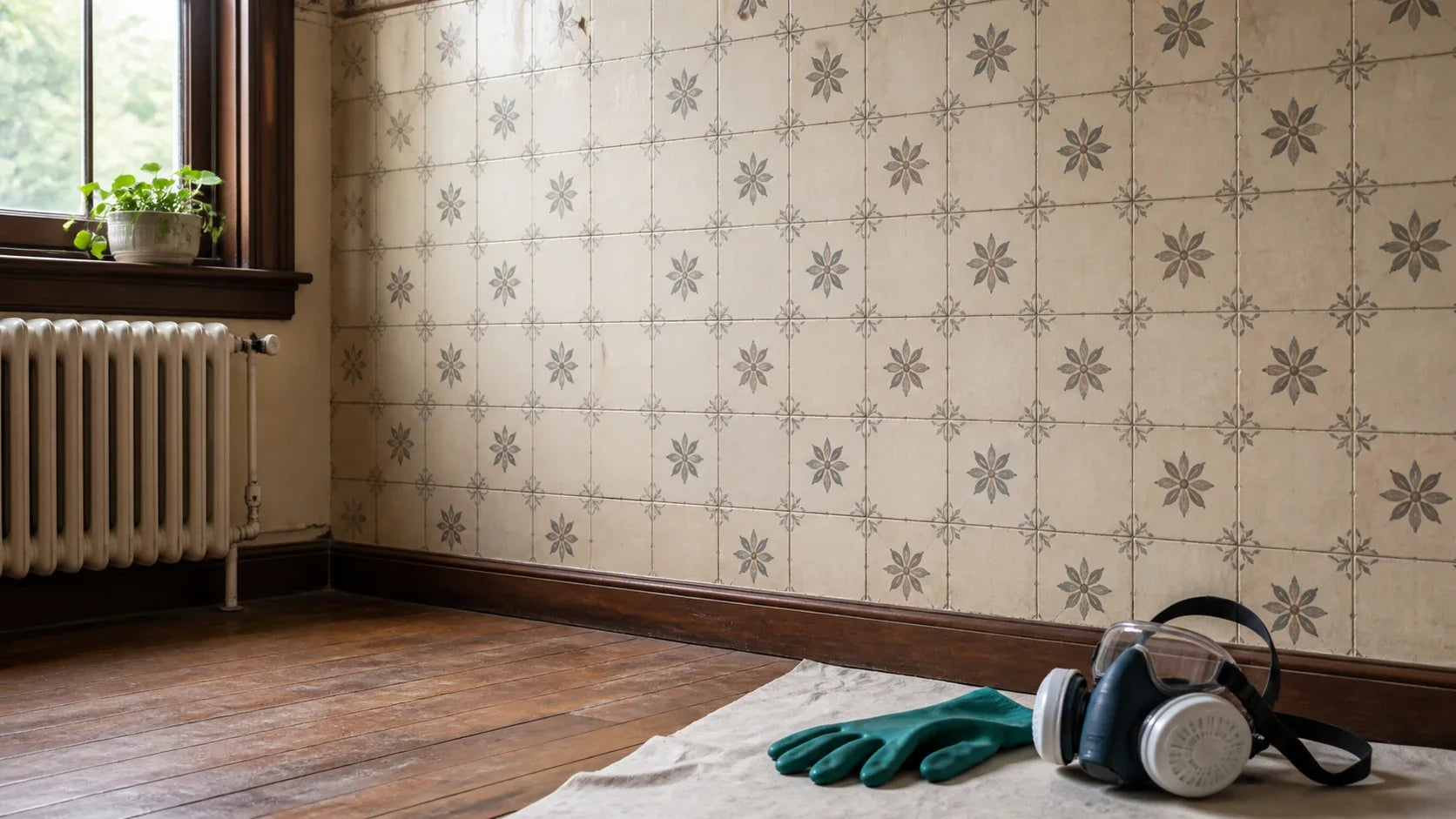 We Assessed Peel-and-Stick Over Asbestos Wall Tile