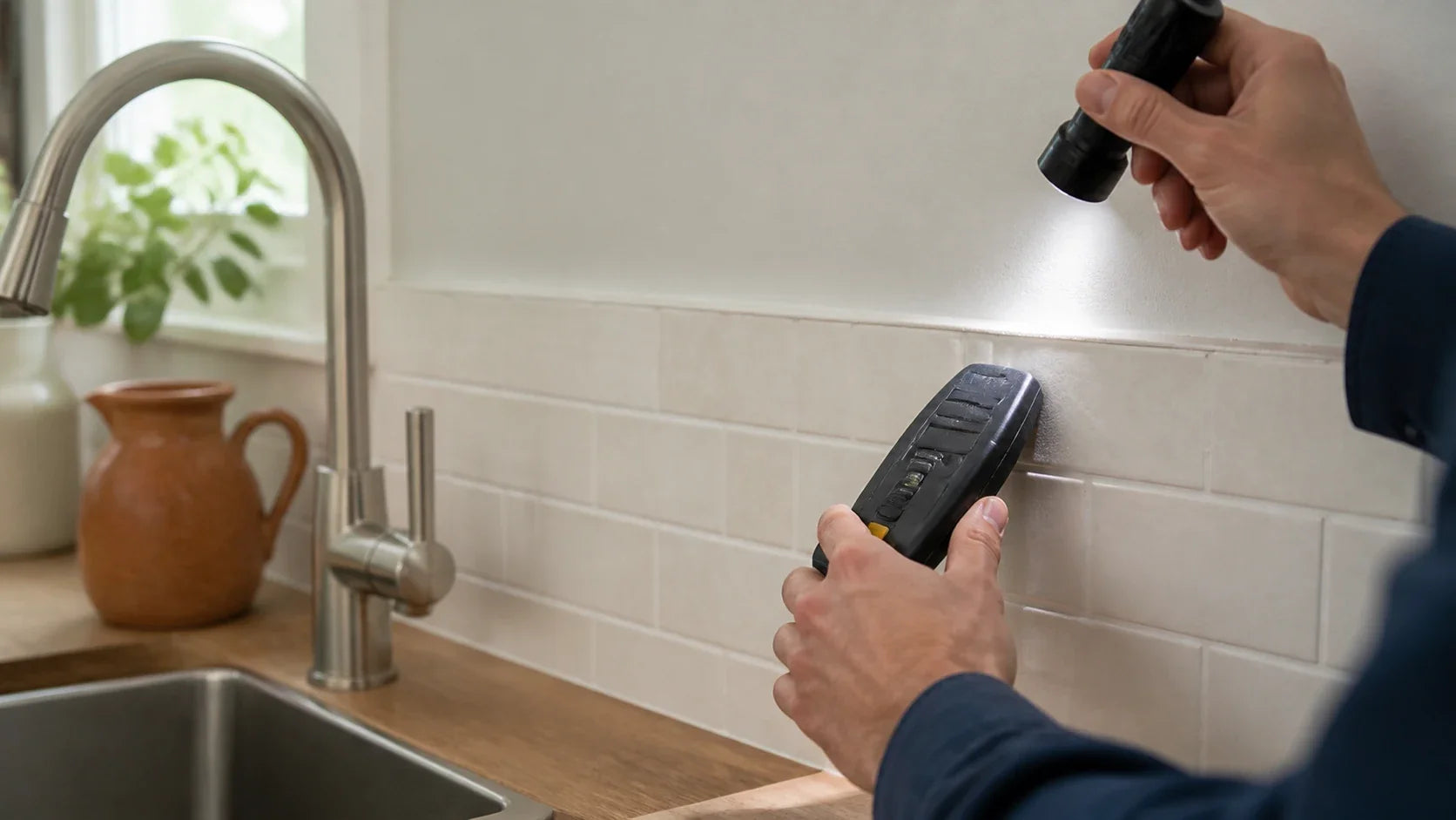 Expert-Tested Ways to Find Moisture Behind a Backsplash