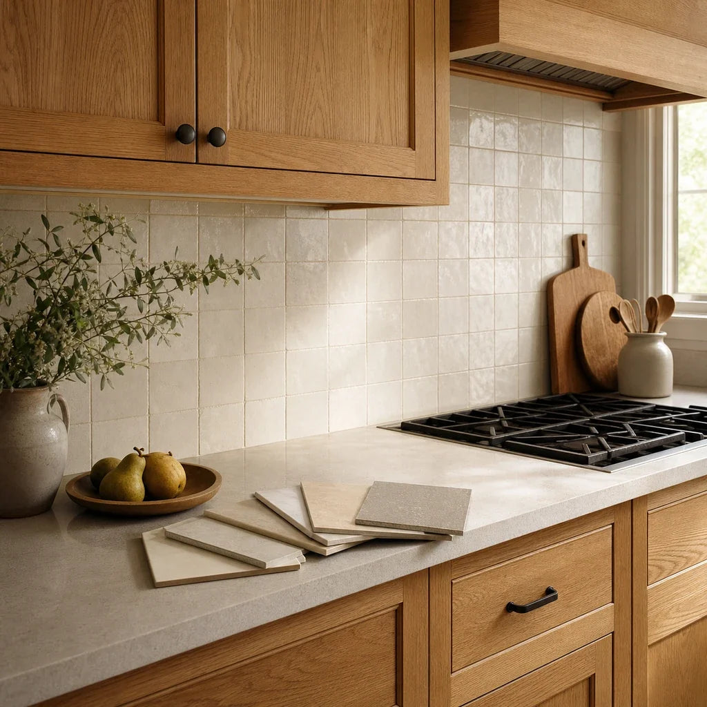 What Backsplash Goes With Oak Cabinets? Tile Ideas for Honey, Natural, and Red Oak