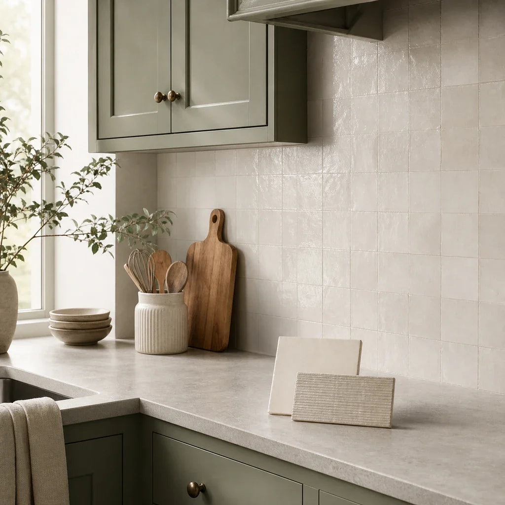 Backsplash Ideas for Sage Green Cabinets: Warm, Light, and Contrast-Ready Tile Choices
