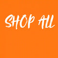 Shop all Stickwoll tiles banner with a brand color background